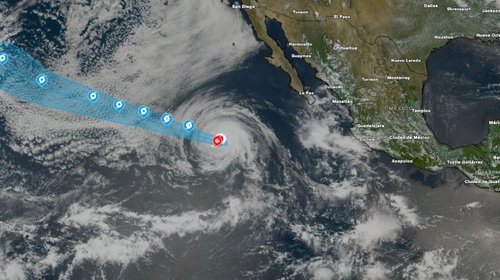 Genevieve se convierte en tormenta tropical; seguirán lluvias