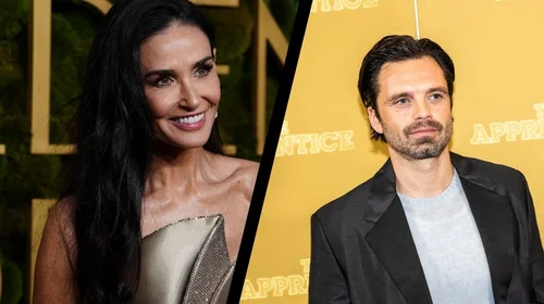 Demi Moore y Sebastian Stan triunfan en los Globos de Oro