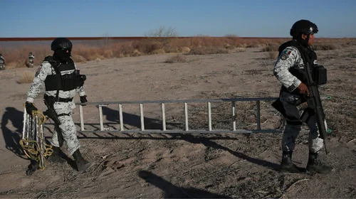 GN incauta escaleras presuntamente usadas para cruzar frontera