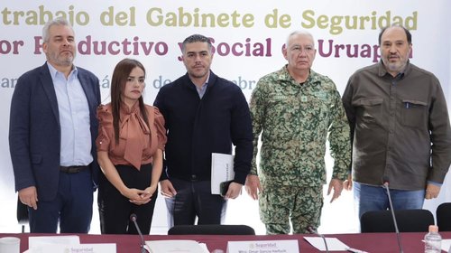 Acordamos con alcaldesa de Uruapan reforzar operativos: Sheinbaum