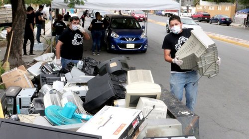 Harán 'drive thru' para recibir reciclables en Escobedo