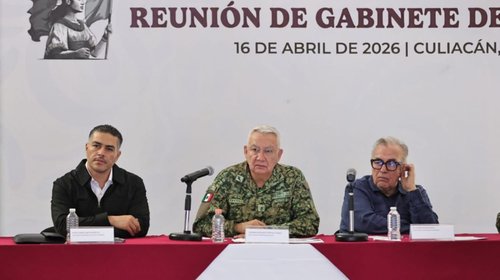 Harfuch encabeza reunión de seguridad en Sinaloa con Rocha