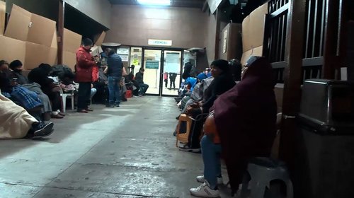 Ciudadanos de Monterrey viven mañanas heladas