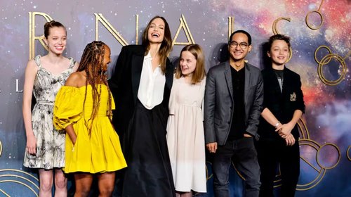 Hijos de Angelina Jolie buscan quitarse el apellido de Brad Pitt