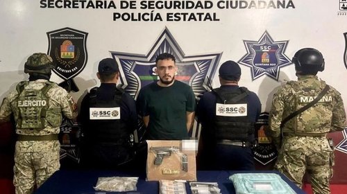 Cae 'Danone' jefe de plaza del CJNG en la Zona Norte de Q. Roo