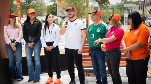 Inaugura Samuel García andador lineal en Guadalupe