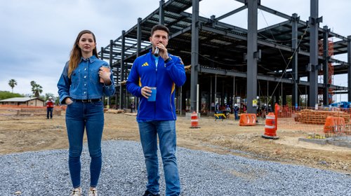 Supervisan obras en Distrito Infantil de Nuevo León