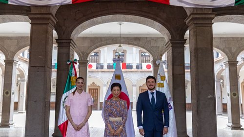 Princesa Takamado realiza recorrido cultural por Nuevo León