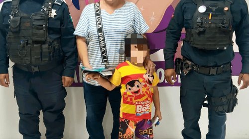Resguardan a niño encontrado afuera de un domicilio en Guadalupe