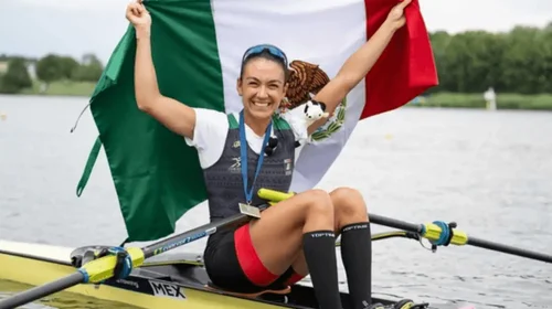 Mexicana gana oro en Copa del Mundo de Remo en Italia
