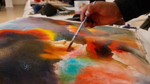 Exposición de acuarela une a artistas de Perú y Rusia