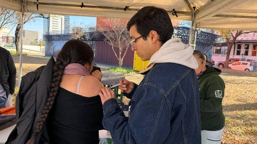IMSS invita a vacunarse durante Tamal Fest de Juárez