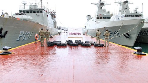 Incautan más de 800 kilos de cocaína en costas de Guerrero