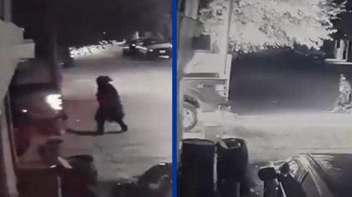 FGE investiga incendio de camioneta en fraccionamiento Azteca