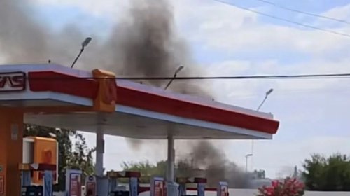 Provoca incendio cercano a gasolinera alarma en Mirasierra