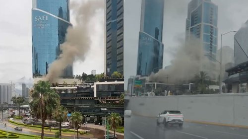 Incendio en Metropolitan Center alerta a ciudadanos en San Pedro