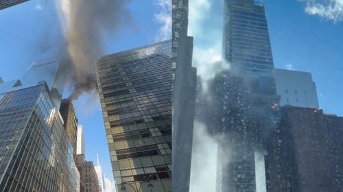 Atienden incendio en Manhattan durante 'Desfile de San Patricio'