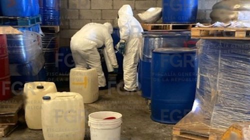 Incineran más de 97 toneladas de precursores químicos de Sinaloa