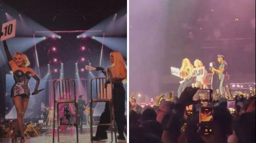 Madonna y Wendy Guevara comparten escenario en CDMX
