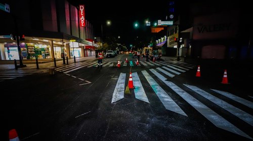 Instalarán pasos peatonales tipo Tokio en el centro de Monterrey