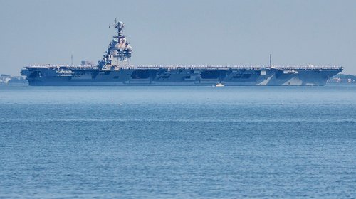 Portaaviones de EUA rompe récord con despliegue de casi 10 meses