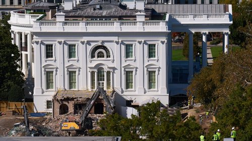 Trump cambia de arquitecto para ampliar salón de la Casa Blanca