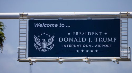 Aeropuerto de Palm Beach llevará el nombre de Donald Trump