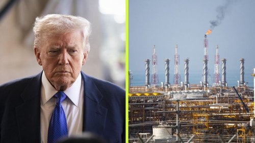 Trump niega conocimiento previo de ataque de Israel a refinería