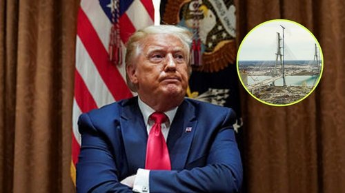 Trump amenaza con bloquear puente que conectará con Canadá 