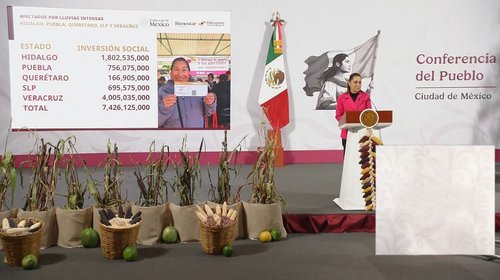Destina Gobierno $7,000 millones para atender daños por lluvias