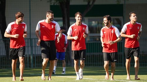 Presume Irak entrenamiento en Monterrey para playoff del Mundial