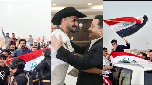 Selección de Irak vuelve a casa y celebran su regreso al Mundial