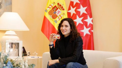 Presidencia cuestiona visita de mandataria de Madrid, Díaz Ayuso