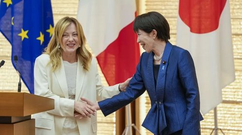 Italia y Japón refuerzan pacto en defensa, espacio y tecnología 
