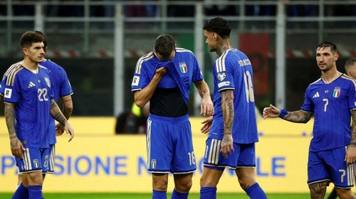 ¡Sin Mundial! Italia queda fuera por tercera vez consecutiva