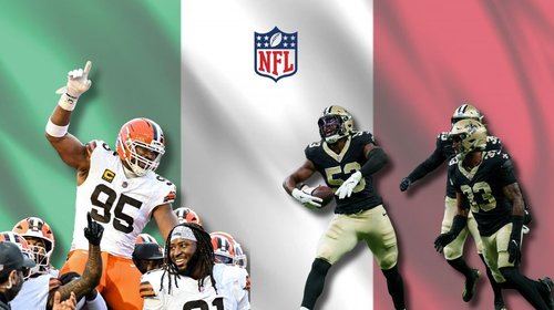 NFL llegará a Italia este 2026 con Cleveland Browns y Saints