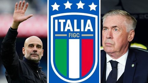 Italia sondea a Guardiola y Ancelotti para director técnico