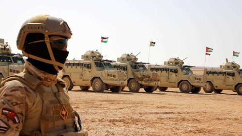 Jordanos abaten a 5 traficantes en choques en frontera con Siria