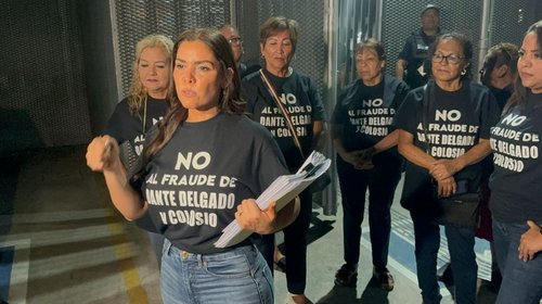 'Dante Delgado hizo fraude electoral en NL': Karina Barrón