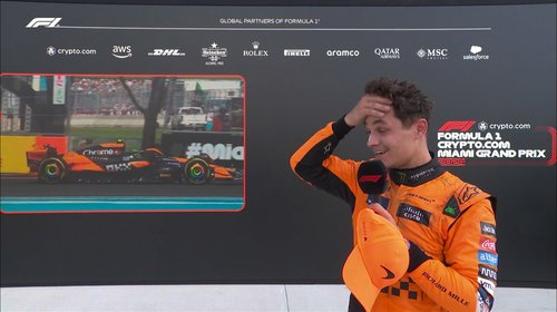 'Checo' termina en quinto lugar en el Gran Premio de Miami