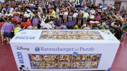 Valladolid inicia Mundial de Puzles con récord mundial
