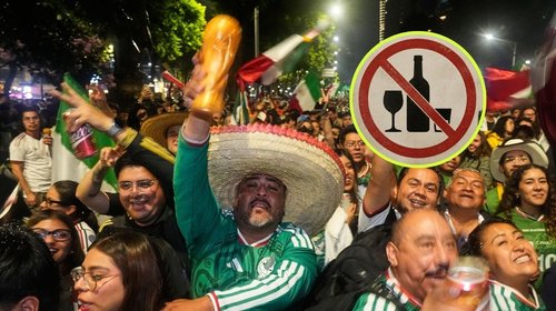 Activan Ley Seca en CDMX por partido de México vs Chequia