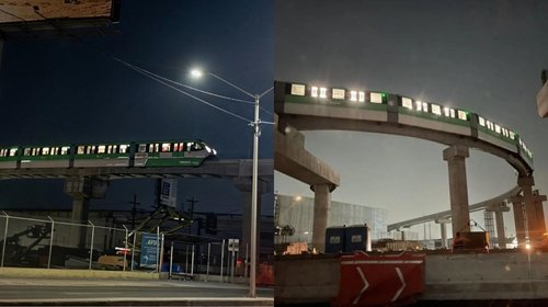 Comienzan pruebas dinámicas del Monorriel de Línea 6 del Metro