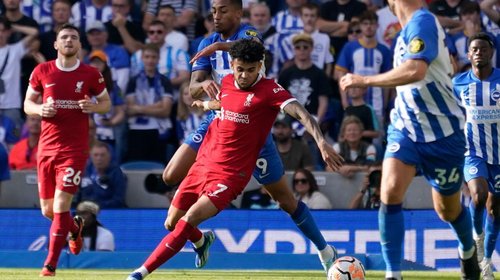 El Liverpool empata 2-2 en su visita a Brighton