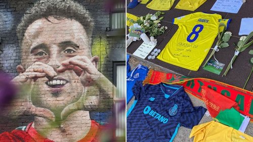 Realiza Liverpool homenaje a Diogo Jota el día que cumpliría años