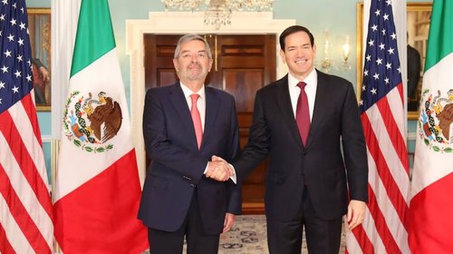 Dialogan México y EUA para fortalecer seguridad bilateral
