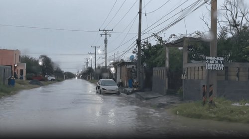 Activan alerta por fuertes lluvias en Matamoros