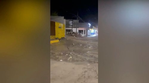 Deja lluvia intensa en Monclova inundaciones y apagones