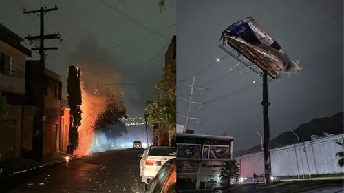 Tormenta provoca mega apagón en zona sur oriente