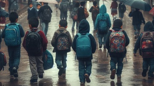Escuelas permanecerán abiertas pese a fuertes lluvias